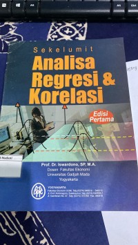 Image of Analisa regresi dan korelasi