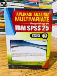 Image of Aplikasi Analisis Multivariate Dengan Program IBM SPSS 25 edisi 9