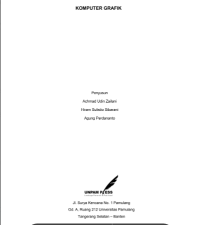 Image of e-Book Komputer Grafik