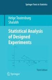 Image of e-Book Statistical Analysis of Designed Experiments