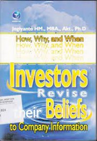 Image of Investors revisi their beliefs to company information