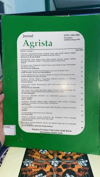 Image of Jurnal Agrista Vol. 5 No. 1 April 2001