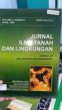 Image of Jurnal Ilmu Tanah Dan Lingkungan Vol. 2 No. 1 April 1999