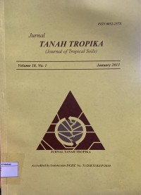 Image of Jurnal Tanah Tropika Vol. 10 No. 1 Desember 2004
