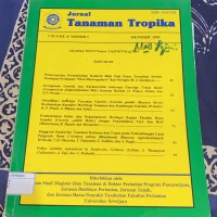 Image of Jurnal Tanaman Tropika Vol. 8 No. 2 Oktober 2005