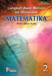 Image of Langkah Awal Menuju ke Olimpiade Matematika Jilid 2