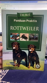 Image of Panduan Praktis Rottweiler