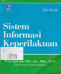Image of Sistem informasi keperilakuan (Edisi Revisi)