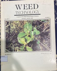 Image of Weed Technology Vol. 3 No. 1 January - March 1989