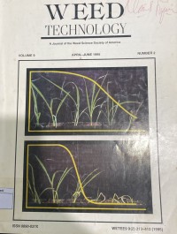 Image of Weed Technology Vol. 9 No. 2 April - June 1995